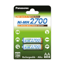  R6 Panasonic High Capacity AA 2700 mAh 2BP Ni-MH