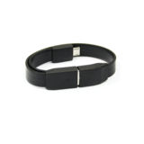 Кабель USB 2.0 Micro - 0.2 м AM-microB, Кабель-браслет, Black