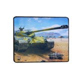 Коврик Q7 World of tanks gaming тканевый прорезиновый 345*240*3мм