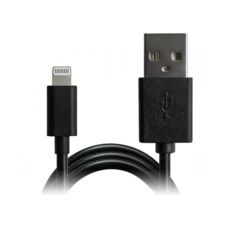  USB 2.0 Lightning - 1.0  Grand-X PL01BS, 100% , 2.1,  iPhone 5/5s/6/IPADBlack.