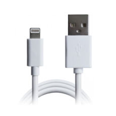  USB 2.0 Lightning - 1.0  Grand-X PL01WS, 100% , 2.1,  iPhone 5/5s/6/IPAD White