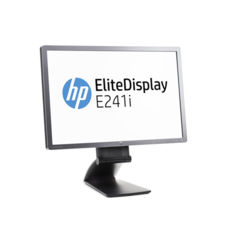  24" HP  EliteDisplay E241i  1920 x 1200 TN WLED 16.10 VGA + DVI + DP Silver ..