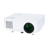 Проектор Tecro PJ-1011 офисный, портативный, фронтальная, LCD, WVGA, 800 x 480, 800 (ANSI lm), 1000: 1, 1 x 3.5 мм, 1 x HDMI, 1 x USB, 1 x VGA (D-Sub), White