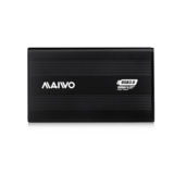 Карман внешний 2.5" Maiwo K2501A-U3S черный для HDD SATA через USB3.0 на винтах алюм.