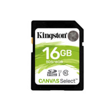   16 Gb SD Kingston Canvas Select SDHC UHS-I Class10 (SDS/16GB)