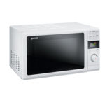 Микроволновая печь Gorenje MO 17 DW, 17л, 700Вт, тактовая, внутреннее покрытие эмаль, дверца открывается кнопкой, белый