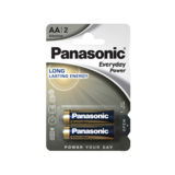 Батарейка R6 Panasonic EVERYDAY POWER AA BLI 2 ALKALINE LR6REE/2BR 2 шт блистер