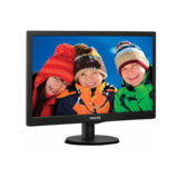 Монитор Philips 19" 193V5LSB2/10 / LED / TN+film / 16:9 / D-SUB (VGA) / 1366x768 / черный / Б.У.