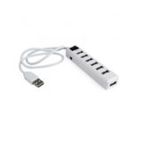 Хаб-юсб 2.0 Gembird UHB-U2P7-11, 7 портов, USB кабель: 0,15 м