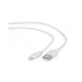 Кабель USB 2.0 Lightning - 0.5 м Cablexpert CC-USB2-AMLM-W-0.5M для iPhone 5/5s/6/IPAD