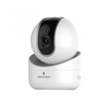 Сетевая поворотная IP camera Hikvision DS-2CV2Q21FD-IW (2МП Wi-Fi PT IP видеокамера; Матрица: 1/2.8" Progressive Scan CMOS; Сжатие: H.264/MJPEG; Объектив: f=2.8мм (угол обзора 105°); Чувствительность: 0.01 Люкс/F1.2, 0 Люкс с ИК; Запись: 1080р/720р - 25 к/с; Функции: DWDR, 3D DNR, BLC, день/ночь (ICR); Wi-Fi E802.11b, 802.11g, 802.11n; Встроенные микрофон и динамик; ИК-подсветка до 10м, слот памяти: micro SD/SDHC/SDXC до 128Гб; DC 5В/7Вт, ф82х113 мм, 434г.)