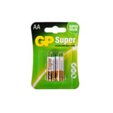 Батарейка R6 GP Super, 15A, щелочная AA/LR6, шринк 2шт