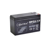 Батарея для ИБП 12В Matrix 7.5AH, 151*65*94mm