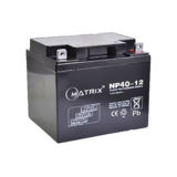 Батарея для ИБП 12В Matrix 40AH, 198*166*170mm