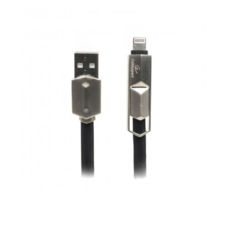  USB 2.0 Micro - 1.0 Cablexpert CCPB-ML-USB-05BK Lightning/Micro USB, 1.0 , , , 2.4, 