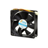 Вентилятор 80 mm Frime FF80SB3, 80x80x25mm, 3pin Black