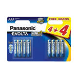 Батарейки R3 Panasonic Evolta LR03EGE/8BW 4+4F Cirque du Soleil, AAA/(L)R6, блистер 8шт, цена за уп., Belgium