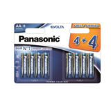 Батарейки R6 Panasonic Evolta LR6EGE/8BW 4+4F Cirque du Soleil, AA/(L)R6, блистер 8шт, цена за уп., Poland