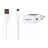 Зарядное устр-во USB 220В SAMSUNG ETA-U90EWE 2,4А white (реал 2,4А) + cable microUSB