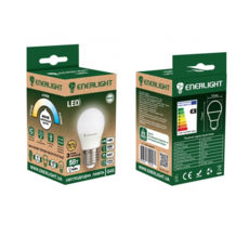  Enerlight LED G45, E27, 9W, 4100K (G45E279SMDNFR)