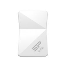 USB Flash Drive 16 Gb SILICON POWER Touch T08 White (SP016GBUF2T08V1W)