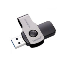 USB3.1 Flash Drive 128GB Kingston DataTraveler Swivl Black (DTSWIVL/128GB)
