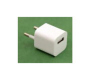 Зарядное устр-во USB 220В 5V/1A, cube White (кубик), AC220V, OEM