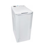 Стиральная машина вертикальная Candy CST 372L-S, 1200 об/мин, 7кг, 15 программ стирки, швг 40х85х55.5, белый