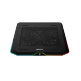 Подставка под ноутбук Deepcool N80 RGB до 17,3" Deepcool, 427x316x25мм, USB3.0-in/USB3.0-out, 2х14см