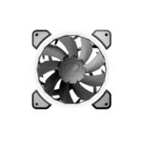 Вентилятор 120 mm Cougar FW 120 WHITE Hydraulic Bearing, 3-4 Pin Adapter, белая подстветка