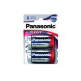 Батарейка R20 Panasonic Everyday Power, щелочная LR20REE, Alkaline, 2шт, блистер