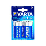 Батарейка R20 Varta Energy, щелочная, LR20, 4920, 2шт, блистер