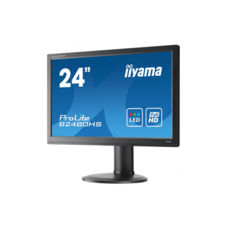  24" Iiyama  B2480HS FullHD 1920 x 1080 TN WLED 16:9 VGA + DVI + HDMI + AUX Black ..