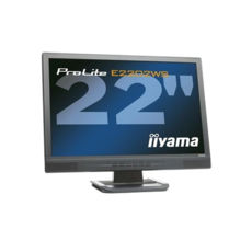  22"  Iiyama E2202WS 1680 x 1050 TN 16.10 VGA + DVI + AUX Black \