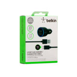 Автомобильное зарядное Belkin F8J071 Micro (2USB+кабель 1,2 м) 20Вт/4,2A