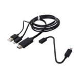Адаптер Dynamode MHL Micro USB 5Pin & 11Pin to HDMI 1080P (для соединения планшета, смартфона или других устройств с поддержкой MHL к телевизору, USB-выход должен быть подключен к блоку питания 5V/1A )
