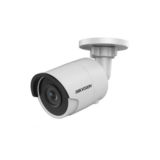 Камера сетевая IP Hikvision HikVision DS-2CD2083G0-I / 4 мм (Уличная, внутренняя Видео сжатие: H.264 / Н.265 / H.264+ / Н.265+ / MJPEG Матрица: 1/2.5" Progressive Scan CMOS Разрешение: 8Мп, 3840(H) х 2160(V) Чувствительность: 0.01 Люкс/(F1.2, AGC вкл), 0.028 Люкс/(F2.0, AGC вкл); 0 Люкс с ИК Объектив: 4 мм, угол обзора; 79 Дальность ИК-подсветки: до 30 метров Питание/потребление: DC 12В 25% / 6 Вт, PoE (802.3af) Класс защиты: IP67 Размер: Ф 70 x 155 мм )