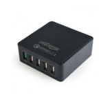 Зарядное устр-во USB 220В EnerGenie EG-UQC3-02 5-ти портовое быстрое сетевое зарядное устройство