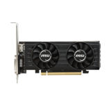 Видеокарта MSI Radeon RX 550 4GT LP OC (RX550 OC/4Gb DDR5,/128-bit/DVI/HDMI,/1203/6000MHz} Low Profile