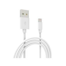  USB 2.0 Lightning - 1.0  Grand-X PL01W, , 2,1 White, -