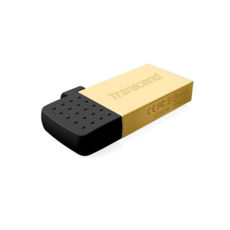 USB + OTG Flash Drive 64 Gb Transcend JetFlash 380 Gold (TS64GJF380G)