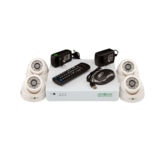 Комплект видеонаблюдения Green Vision GV-K-S13/04 1080P (5525) + Bинчестер 6TB WD60PURZ б.у