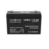 Акумулятор LogicPower AGM LPM 6-12 AH