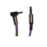 Звуковой кабель PRO-AUDIO, AUX, 3.5мм/3.5мм, 1м, PREMIUM качество, фиолетовый, ОЕМ