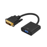 Конвертор-перехідник CableHQ DVI to VGA, длина 10 см, CableHQ (под новые модели видеокарт)
