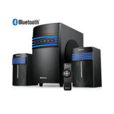 Акустична система 2.1 REAL-EL M-540, чорний (58Вт, Bluetooth, FM-тюнер, USB/SD, дісплей, ПДУ)