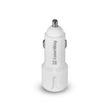 Автомобильное зарядное Colorway 2USB 2.4A белое