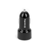 Автомобільний зарядний пристрій Colorway 2USB QC 3.0 + 2.4A черное (CW-CHA008-BK)