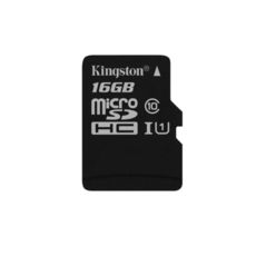   16 Gb microSD Kingston UHS-I Canvas Select (R-80MB/s) (SDCS/16GB) 