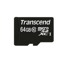   64 Gb microSD Transcend microSDXC Class 10 Premium (TS64GUSDXC10) 